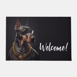 Doberman Charme Fußmatte