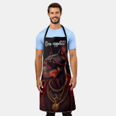 Doberman Charme Schürze (Getragen)