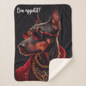 Doberman Charme Sherpadecke (Vorderseite)