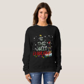 Doberman Christmas 840 Sweatshirt (Vorne ganz)