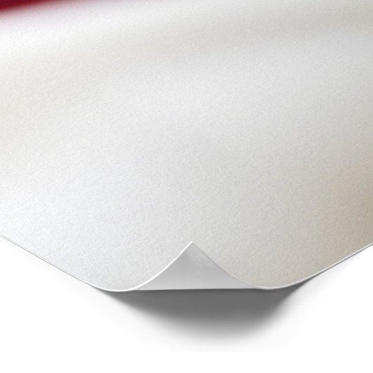 Doberman Christmas Poster (Ecke)