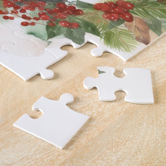 Doberman Christmas Wreath Festivals Puzzle (Seite)