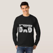 Doberman Dad Doberman Father Dog Dad Tee (Vorne ganz)