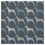 Doberman - Docked and Croppe Stoff (Muster)