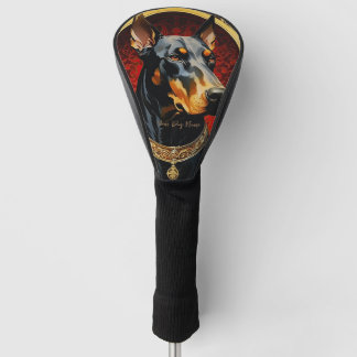 Doberman Dog 001 - Natalia Mucha Golf Headcover