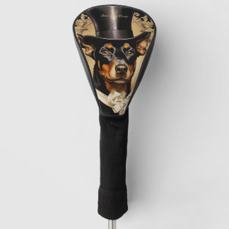 Doberman Dog 001 - Odessa Leyendecker Golf Headcover