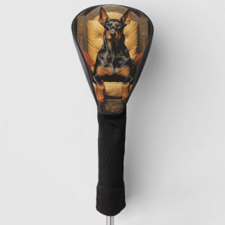 Doberman Dog 003 - Odessa Leyendecker Golf Headcover