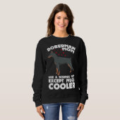 Doberman Dog 1002 Sweatshirt (Vorne ganz)