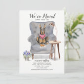 Doberman Dog | Ankündigung der Beförderung (Stehend Vorderseite)