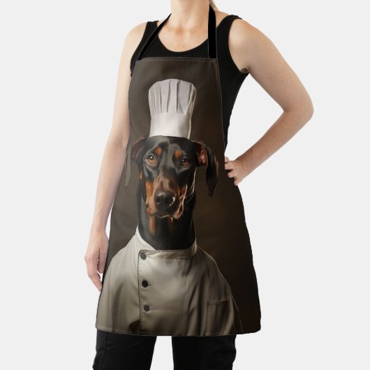 Doberman Dog Koch Schürze (InSitu)
