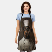 Doberman Dog Koch Schürze (Getragen)