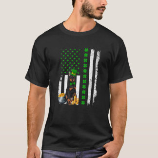 Doberman Dog Lover St Patrick's Day Welpenkostüm T-Shirt