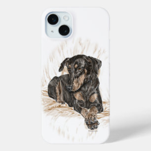Doberman Dog Natural Oars Case-Mate iPhone Hülle