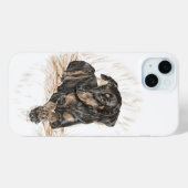 Doberman Dog Natural Oars Case-Mate iPhone Hülle (Rückseite (Horizontal))