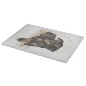 Doberman Dog Natural Oars Schneidebrett (Ecke)