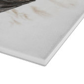 Doberman Dog Natural Oars Schneidebrett (Ecke)