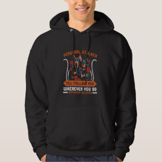 Doberman Dog PERSONAL STALKER ICH FOLGE EUCH Dobi Hoodie