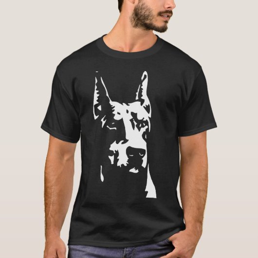 Doberman Dog Tee (Vorderseite)
