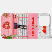 Doberman Dog Valentine's Day Kissing Booth Case-Mate iPhone Hülle (Rückseite (Horizontal))