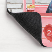 Doberman Dog Valentine's Day Kissing Booth Mousepad (Ecke)