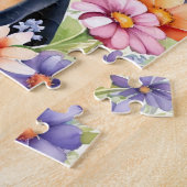 Doberman Dog Vibrant Watercolor Pet Puzzle (Seite)