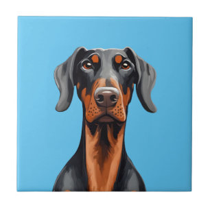 Doberman Fliese