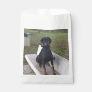 Doberman Flipper Geschenktütchen
