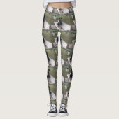 Doberman Flipper Leggings (Vorderseite)