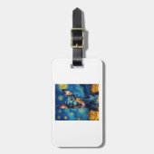 doberman gepäckanhänger (Vorderseite vertikal)