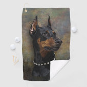 Doberman Golfhandtuch (Insitu)
