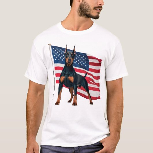 Doberman Guard T-Shirt (Vorderseite)