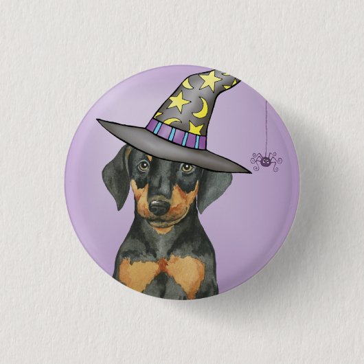 Doberman Hexch Button (Vorderseite)