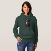 Doberman Hoodies Personalisiert Dog Art Shirts (Vorne ganz)