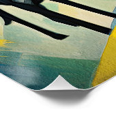 Doberman Hundspaziergang im Park 05 - Madeleine Ma Poster (Ecke)