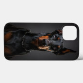 Doberman iPhone Case (Rückseite (Horizontal))