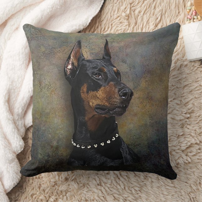 Doberman Kissen (Decke)
