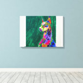 Doberman Leinwanddruck (Insitu (Holzboden))