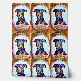 Doberman Liebe Tapete