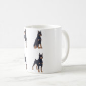 Doberman Magic Kaffeetasse (VorderseiteRechts)
