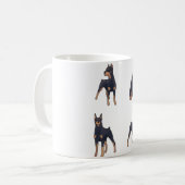 Doberman Magic Kaffeetasse (Vorderseite Links)