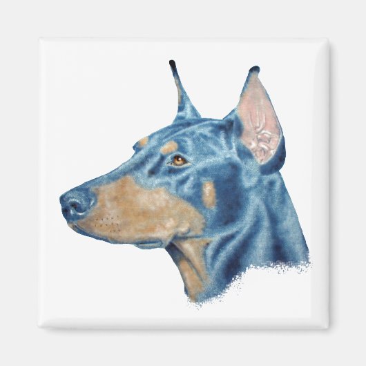 Doberman Magnet (Vorne)