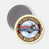 Doberman! Magnet (Vorderseite/Rückseite)
