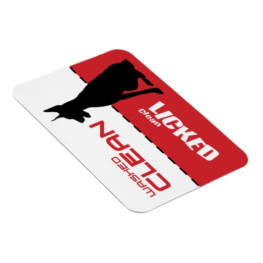 Doberman, Magnet für große Dane-Geschirrspüler (Rechte Seite)