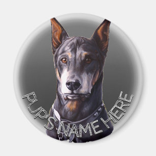 Doberman Magnets Personalisiert Dog Kühlschrankmag Magnet