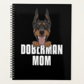 Doberman Mama, Hunde Mama Planer (Vorderseite)