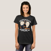 Doberman Mama T-Shirt (Vorne ganz)