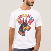 Doberman Mama T-Shirt (Vorderseite)
