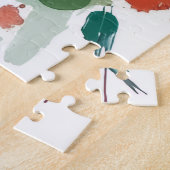 Doberman Minimalist Christmas Bell Balance Hat Puzzle (Seite)