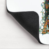 Doberman Nscher Christmas I'm Fine Everything Is F Mousepad (Ecke)