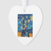 doberman ornament (Vorderseite)